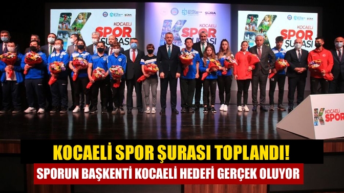 Kocaeli’nin spor dinamikleri, Sporun Başkenti Kocaeli hedefini gerçeğe dönüştürebilmek amacıyla