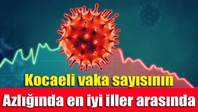Koronavirüs ile mücadelede ikinci pikini yapan Kocaeli, vaka sayısının azlığında