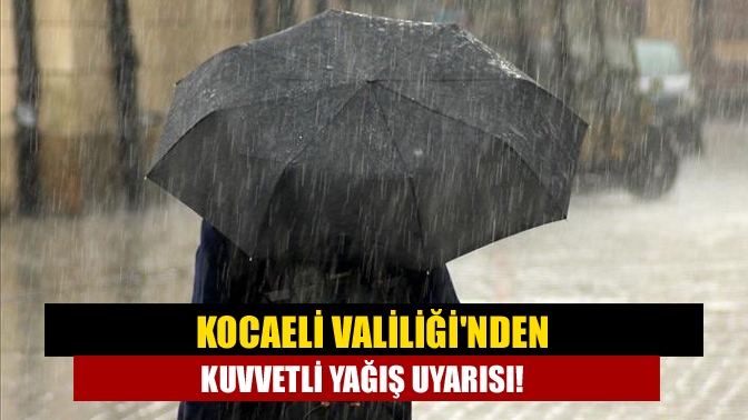 Kocaeli Valiliği Çarşamba günü sabah saatlerinde başlaması ve akşam saatlerine