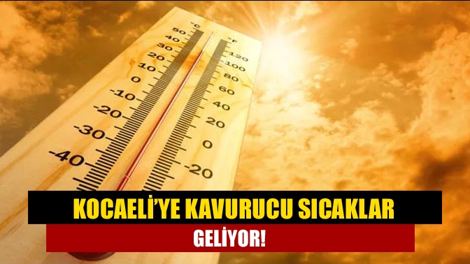 Son iki gündür etkili yağışların yaşandığı Kocaeli’de ilerleyen günlerde sıcaklık