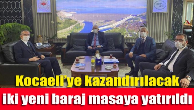 Büyükşehir Belediyesi Genel Sekreteri Balamir Gündoğdu, DSİ Genel Müdürü Kaya