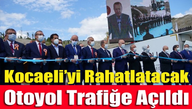 Kuzey Marmara Otoyolu’nun 57,4 kilometrelik Gebze-İzmit etabı, Cumhurbaşkanı Recep Tayyip