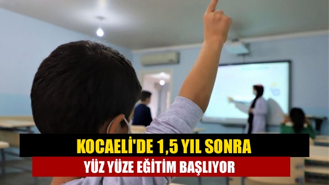 Kocaeli genelinde 403 bin 281 öğrenci, 26 bin 795 öğretmen,