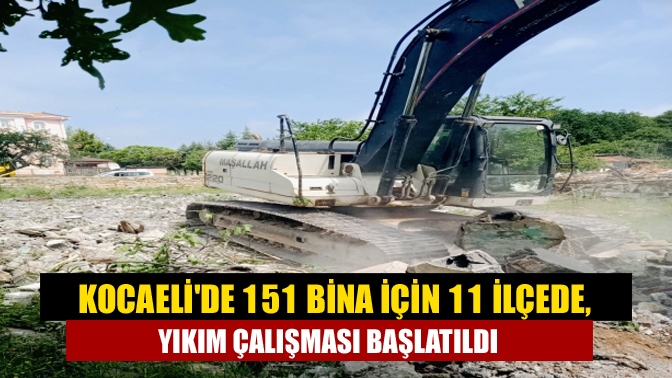Kocaeli’de orta hasarlı olan binalar tek tek tespit edildi. Bu