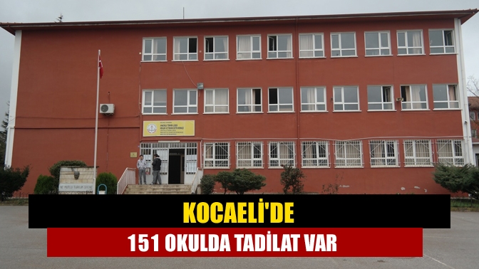 Milli Eğitim Müdürlüğü yeni eğitim sezonu başlamadan il genelindeki 151