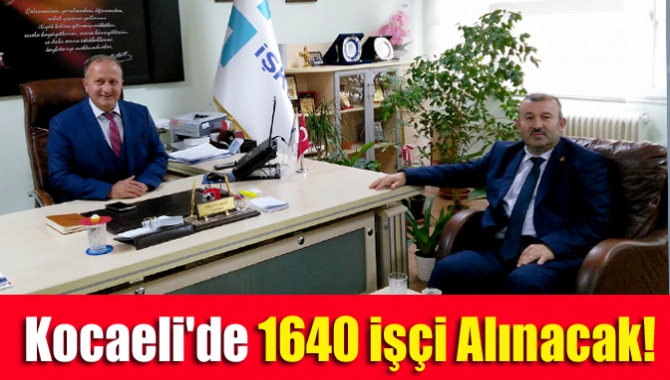 İŞKUR Kocaeli İl Müdürü Ulvi Yılmaz Toplum Yararına Program kapsamında