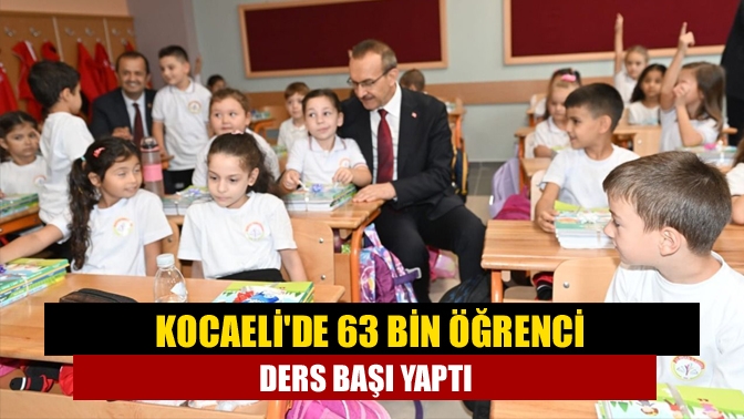 Kocaeli'de yeni eğitim ve öğretim döneminde 1460 okulda 30 bin