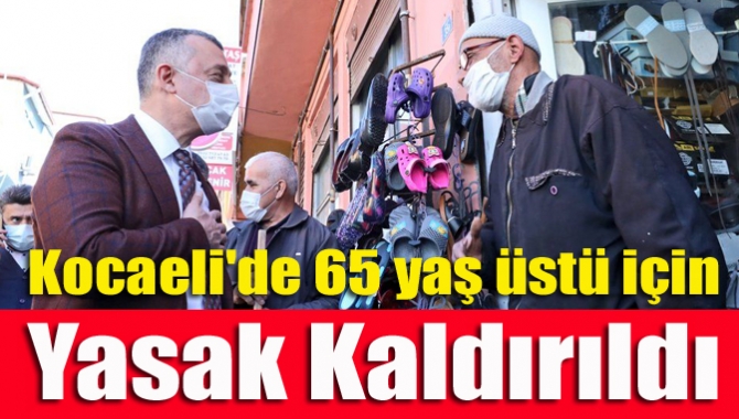 Pazartesi günü Cumhurbaşkanı Tayyip Erdoğan'ın açıklamalarında 65 yaş üstü için