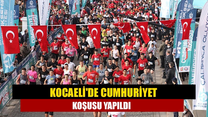 Kocaeli Büyükşehir Belediyesi tarafından Türkiye Cumhuriyeti'nin kuruluşunun 98. yıl dönümü