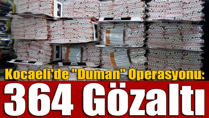 Kaçakçılık ve Organize Suçlarla Mücadele Daire Başkanlığı koordinesinde 81 il