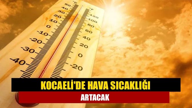 Meteoroloji  Genel Müdürlüğü sitesinden alınan bilgilere göre bugün Kocaeli'de