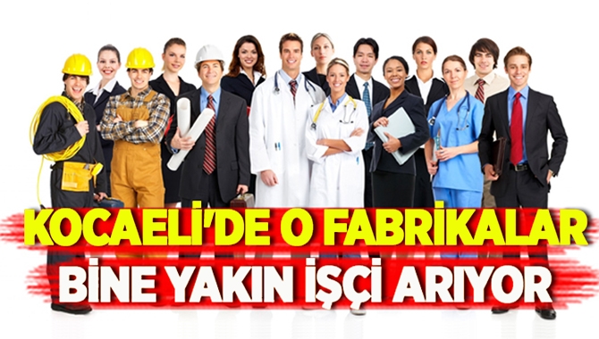 Kocaeli İŞKUR İl Müdürlüğü ve Gebze Hizmet Merkezi’nde eleman arayan