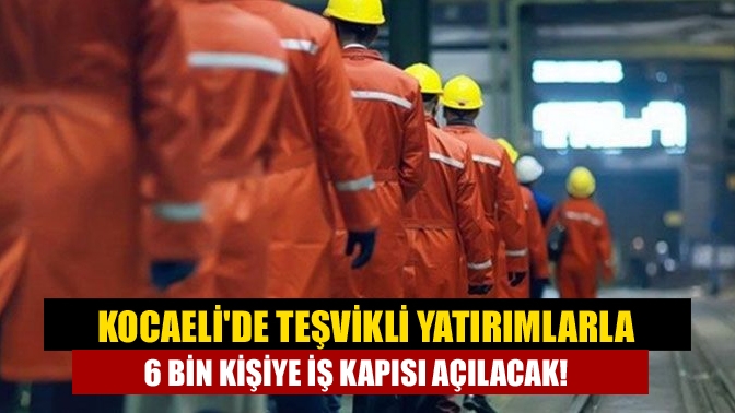 Sanayi ve teknoloji kenti Kocaeli'de hayata geçirilmesi planlanan ve sabit