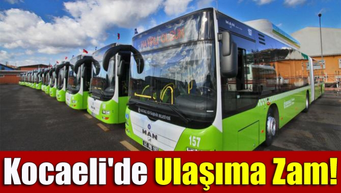Kocaeli’de Toplu Ulaşım Koordinasyon Merkezi (UKOME) Olağan Toplantısında şehiriçi ulaşımda
