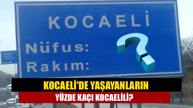 Türkiye İstatistik Kurumu Kocaeli Bölge Müdürlüğü Adrese Dayalı Nüfus Kayıt