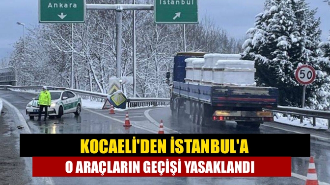 Kocaeli Valiliğinden son dakika açıklaması geldi. İkinci bir duyuruya kadar