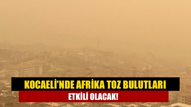 Kocaeli'de hava sıcaklıklarının Cuma gününe kadar yüksek seyredeceği öngörülüyor, ancak