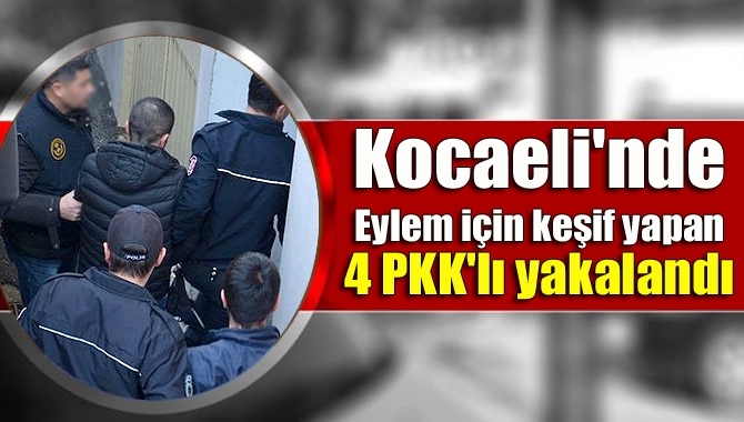 Kocaeli Emniyet Müdürlüğü’ne yönelik eylem için keşif yapıp, fotoğraf çekerek