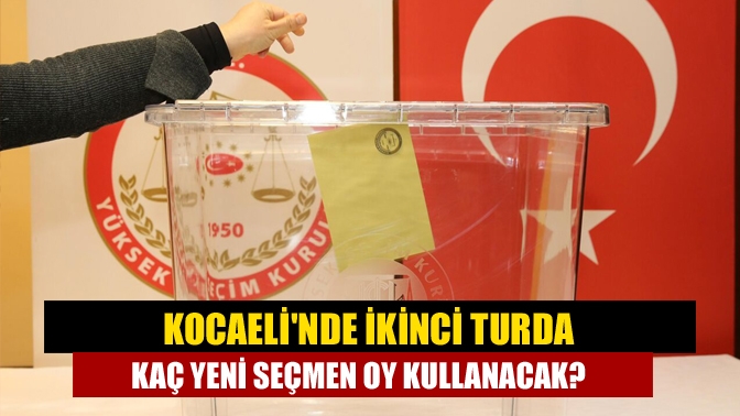 28 Mayıs Pazar günü yapılacak Cumhurbaşkanlığı Seçimleri’nin ikinci turunda Kocaeli’nin