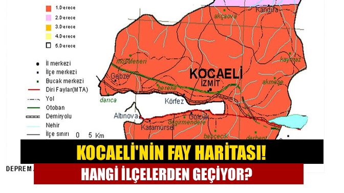 TMMOB Jeofizik Mühendisleri Odası Kocaeli İl Temsilciliği'nin 2021 yılında yayınladığı