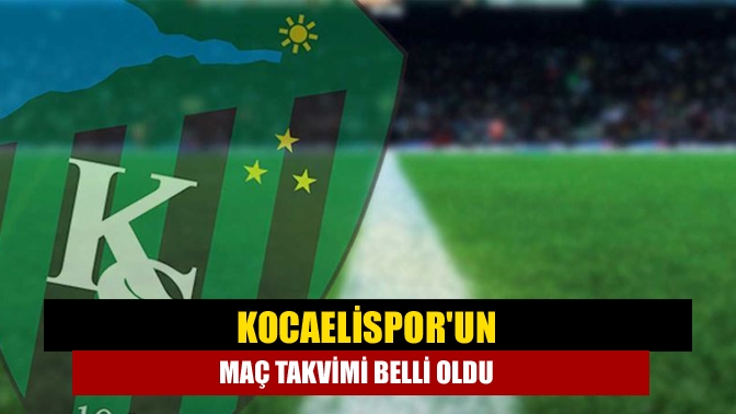 1.Lig’de yeni sezon fikstürü bugün çekildi. Kocaelispor açılışı evinde Ümraniyespor