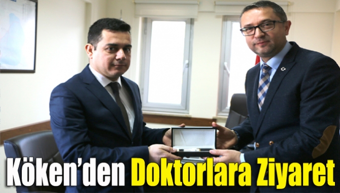 Kandıra Belediye Başkanı Ünal Köken, İlçe Toplum Sağlığı Merkezi Başkanı