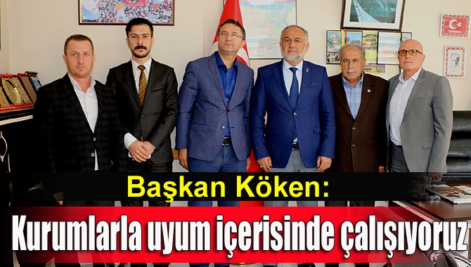 AK Parti Kandıra İlçe Başkanı Yunus Özder ve yönetimi ile