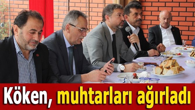 Kandıra Belediye Başkanı Ünal Köken, mahalle muhtarlarını kahvaltı programında ağırladı.