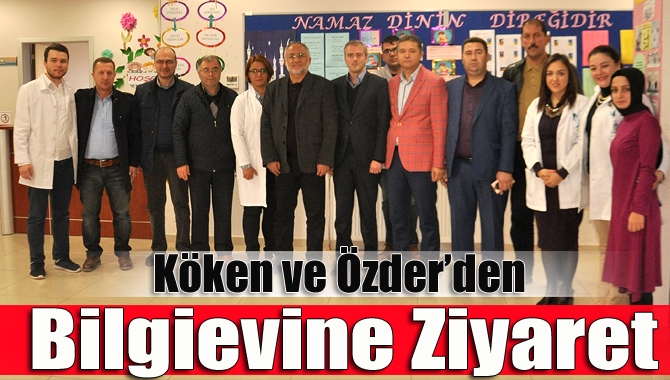 Kandıra Belediye Başkanı Ünal Köken ve AKP İlçe Başkanı Yunus