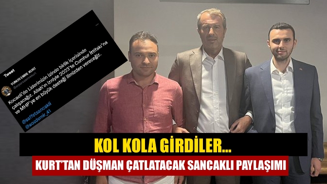 MHP Kocaeli İl Başkanı Yunus Emre Kurt aralarının bozuk olduğu
