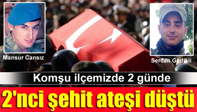 SAKARYA'nın Kaynarca İlçesi'ne 2 günde 2'nci şehit ateşi düştü.
