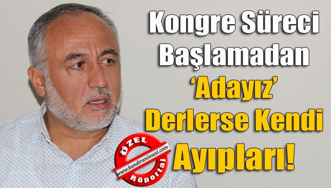 AK Parti Kandıra İlçe Başkanı Yunus Özder, kongre süreciyle ilgili