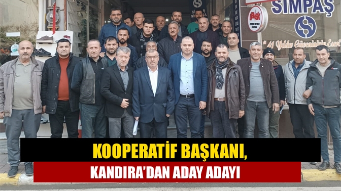 S.S. Kandıra karma sanayi sitesi yapı kooperatif başkanı Ali Osman