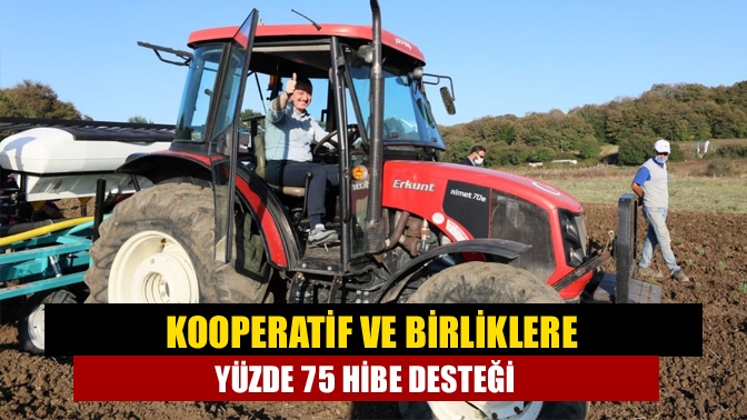 Büyükşehir, tarım ve hayvancılık konusunda faaliyette bulunan kooperatif ve birliklere