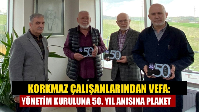 Kandıra’da faaliyet gösteren Korkmaz Mutfak Eşyaları Fabrikası çalışanları, Korkmaz markasının