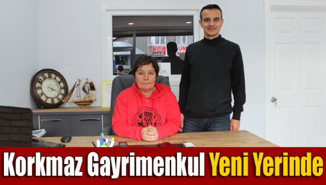 Kandıra’da uzun yıllar hizmet veren Korkmaz Gayrimenkul, Cumhuriyet Caddesi üzerindeki