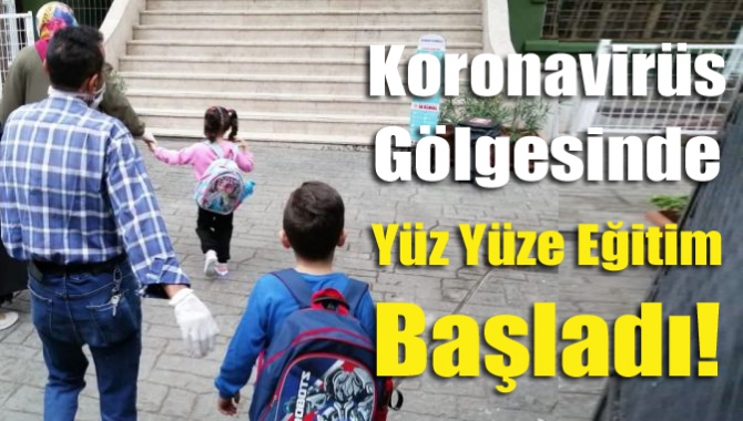Yüz yüze eğitim sadece anasınıfı ve ilkokul 1’inci sınıflarda olacak.