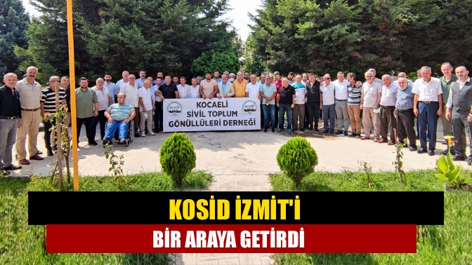 KOSİD İzmit Bölgesi İstişare toplantısı düzenledi. Yağız Kebap’ın ev sahipliğinde