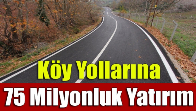Kocaeli Büyükşehir Belediyesi geçtiğimiz yıl içinde köy yollarında milyonlarca liralık