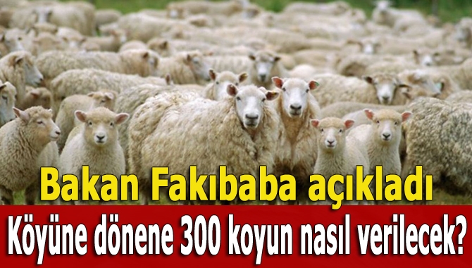 Gıda Tarım ve Hayvancılık Bakanı Ahmet Eşref Fakıbaba,"Çiftçi kardeşlerimiz, çoban