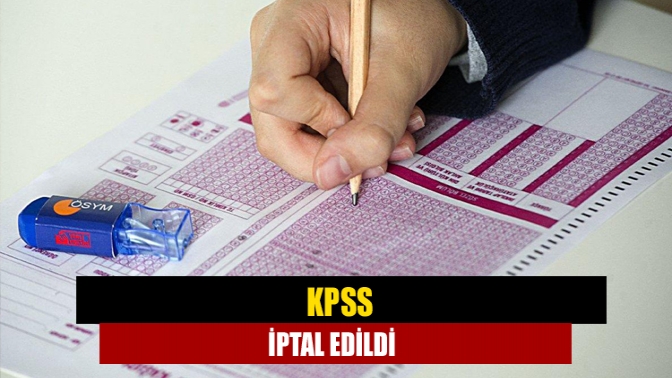 ÖSYM Başkanı Ersoy, 31 Temmuz'da yapılan KPSS oturumlarının iptal edildiğini