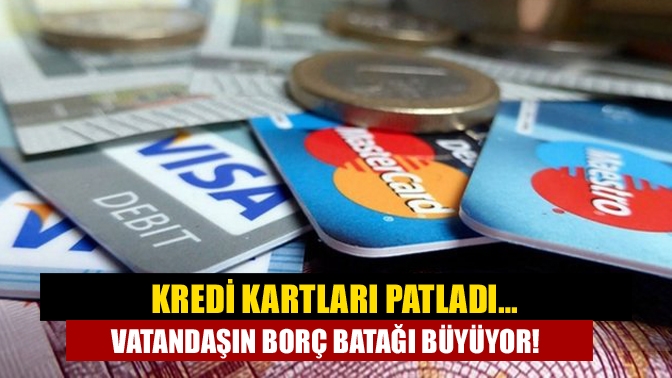 Vatandaşın geçimini sağlayabilmek için girdiği borç girdabı büyüyor. Bireylerin bankalara