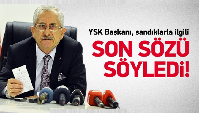 Yüksek Seçim Kurulunun, 'mühürsüz oyların geçerli sayılması'na ilişkin kararının gerekçesi
