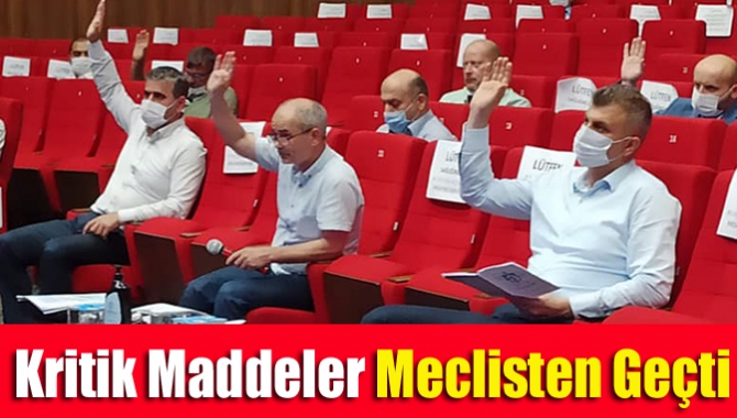 Büyükşehir Belediye Meclisi'nde görüşülen 4 kritik proje karara bağlandı. Projeler