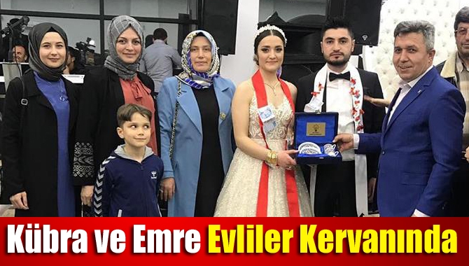 Kandıra’nın tanınmış simalarından Kübra Yener ile Emre Dağtekin, mutluluğa ‘evet’