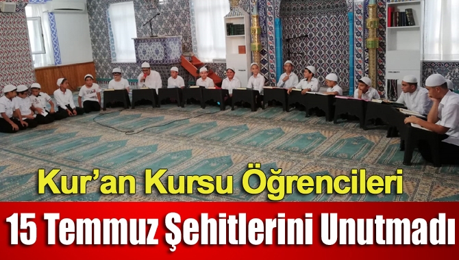 Kandıra Merkez Zafer Camii’nde Yaz Kur'an Kursu’na katılan çocuklar, 15
