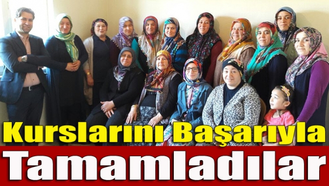 Kandıra Halk Eğitim Merkezi tarafından Akdurak Mahallesi sakinlerine yönelik açılan