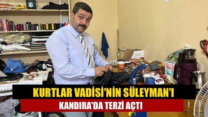 Bir zamanların izlenme rekorları kıran televizyon dizisi Kurtlar Vadisi’nde Süleyman