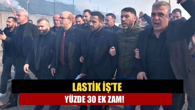Lastik işçileri için ek zam talebinde bulunan Lastik-İş Sendikası Pirelli,