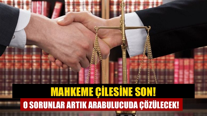 Komşular arasında çıkan ve kan davasına kadar giden tartışmaları uzlaşma
